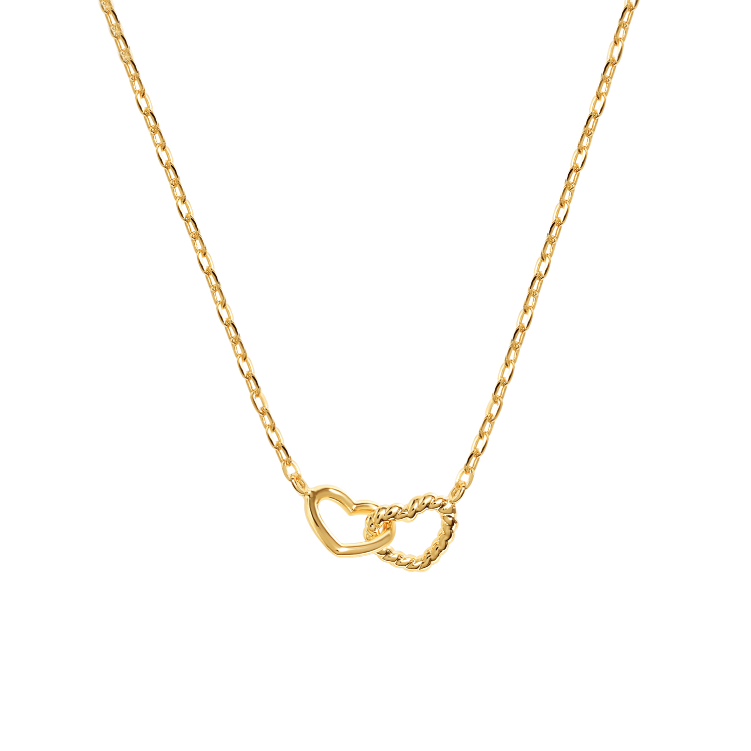 Delicate and charming necklace in gold.