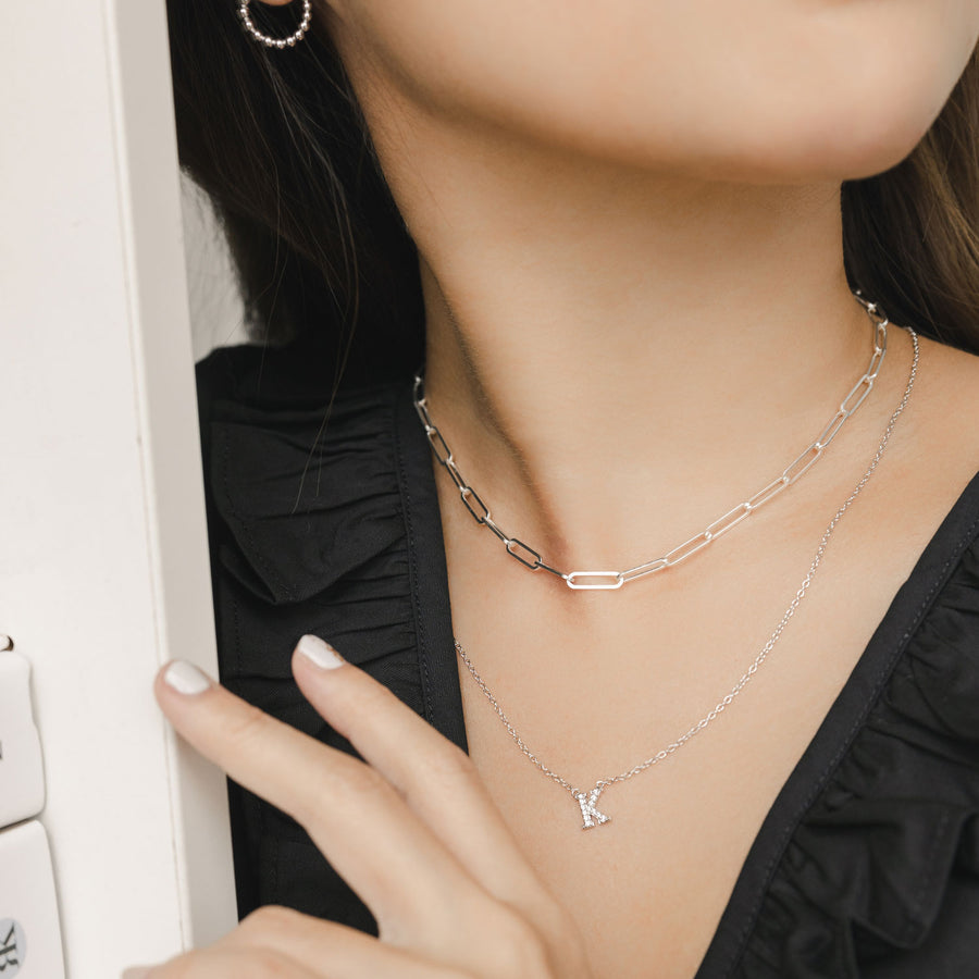 925 Silver Link Necklace