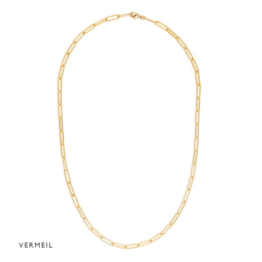 Gold Vermeil Link Necklace